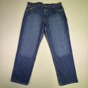 Cinch MB90633002 Men's 40x32 Dark Wash Straight Leg‎ Denim Jeans